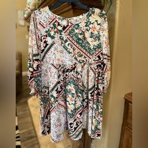 Umgee babydoll top